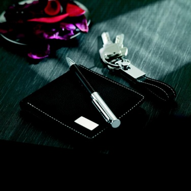 Logotrade promotional merchandise picture of: Ball pen key ring and wallet Lappeenranta